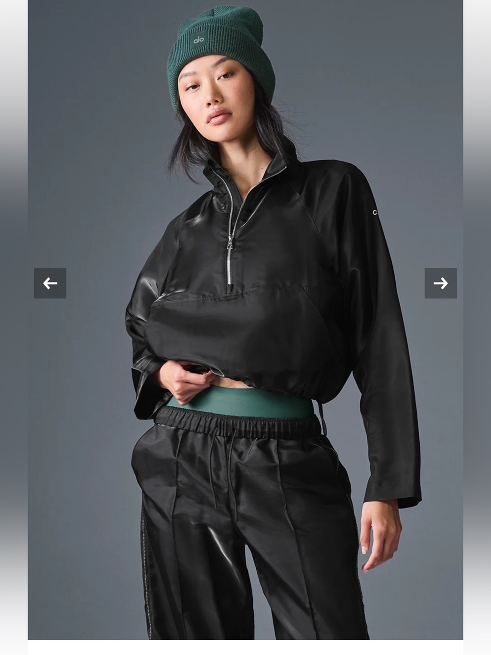 ALO Afterglow Cropped Pullover and Pants Set
